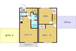 エスパシオデルアモール間取り図面