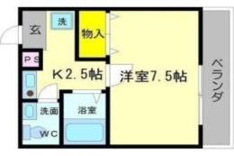 パイン箕面間取り図面