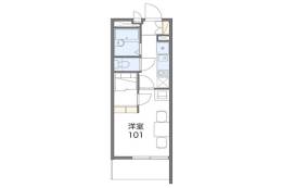 レオパレス掛休間取り図面