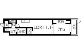 ビエラコート岸部中間取り図面
