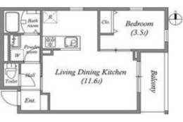 Amour Ville 江坂間取り図面