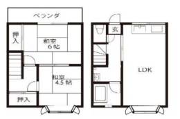 サニーハイツ吉川間取り図面