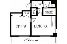 ルミネソレイユⅢ間取り図面