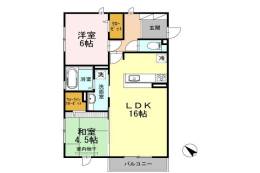 サンスクエア千里万博　Ｂ棟間取り図面