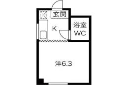 ハイム高城間取り図面
