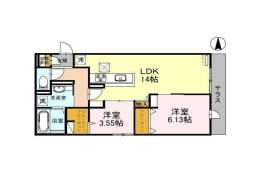 D-residence八幡町間取り図面