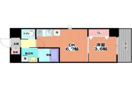 K’s SQUARE ESAKA間取り図面