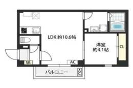 Raffine朝日が丘町間取り図面