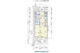 プレサンス新大阪ザ・シティ間取り図面