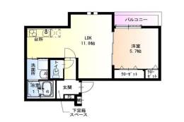フジパレス南吹田駅西間取り図面