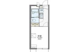 レオパレスステュディオ箕面Ⅱ間取り図面