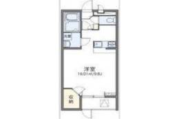 レオパレス天上野Ⅱ間取り図面