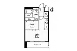 アーバンフラッツ西中島間取り図面