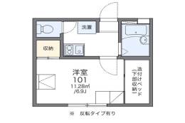 レオパレスアズール新大阪間取り図面