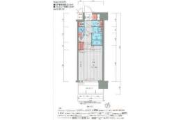 プレサンスＮＥＯ上新庄ＰＲＩＭＥＣＲＵＩＳ間取り図面