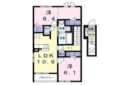 南江口３丁目アパート間取り図面