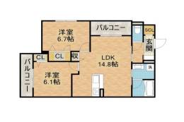 シャーメゾンMISAWA間取り図面