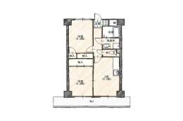 エクセレント上新ア・ライズ間取り図面