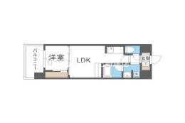 アーバネックス中崎町Ⅱ間取り図面