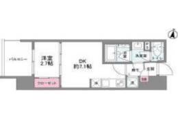 シーズンフラッツ中崎間取り図面