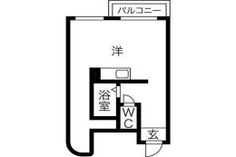 サンレスポワール天六間取り図面