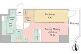 セレニテ東梅田アリエ間取り図面