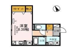 D-room　Futaba　2間取り図面