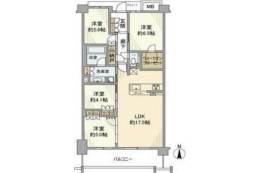シエリア茨木東宮町間取り図面