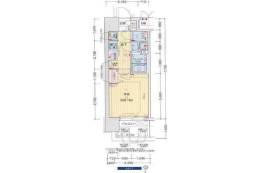 プレサンス大阪同心メゾヴィータ間取り図面