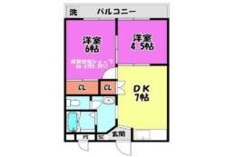淡路第3ダイヤモンドハイム間取り図面