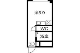 ハイムタケダT-4間取り図面