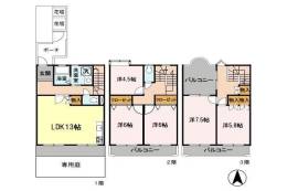 貸家間取り図面