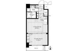 松ヶ枝町プライマリーワン間取り図面