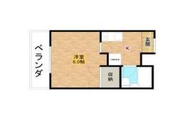 万葉ハイツ水無瀬間取り図面