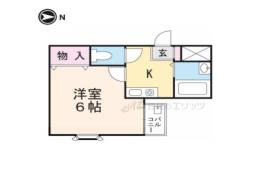 ぷりんせす八丁畷間取り図面