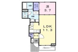 ヴィラ　ラシュレ　Ⅱ間取り図面
