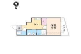 リーフジャルダン富田駅前間取り図面