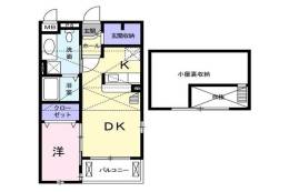 ハイバレーミドル間取り図面