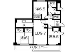 ハイツ桃山II間取り図面