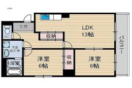ファミール若園間取り図面