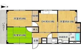 土井マンション間取り図面