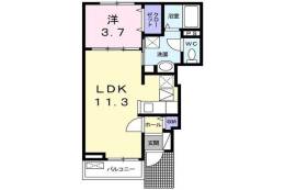 ハピネスコートⅢ間取り図面