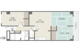 吉田マンション・東雲パートII間取り図面