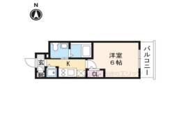 エスリード江坂広芝町1003間取り図面