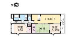 フロール南茨木間取り図面
