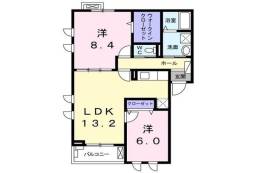 プラシードアロッジオ間取り図面