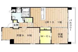 カンタービレ上牧間取り図面