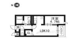 グレンツェン茨木間取り図面