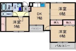 シャングリラ鮎川間取り図面