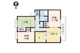 フォーチュンI間取り図面
